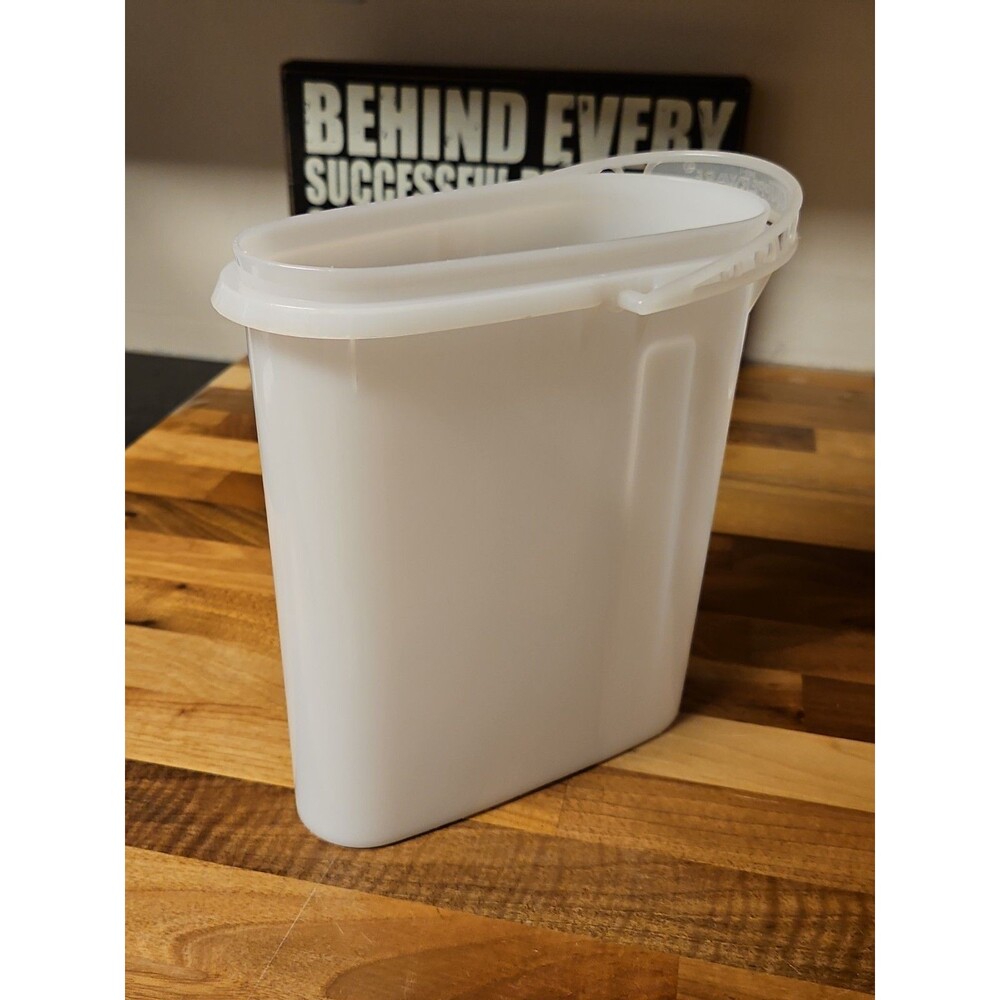 Vintage Tupperware Sheer #587 Pour And Store With Handle No Lid Replacement